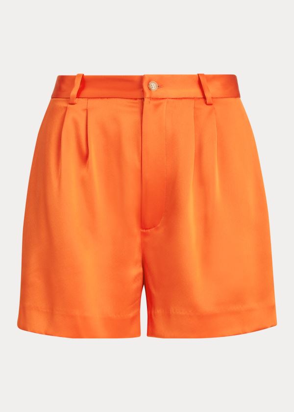 Polo Ralph Lauren Satin Shorts Dame Danmark (QAZWH0568)